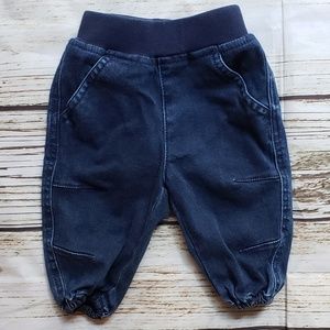 Hanna Andersson 3-6mo denim joggers
